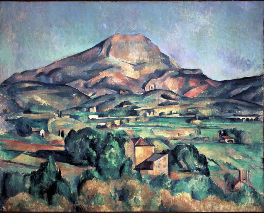 La Montagne Sainte-Victoire vue de Bellevue - Paul Cézanne