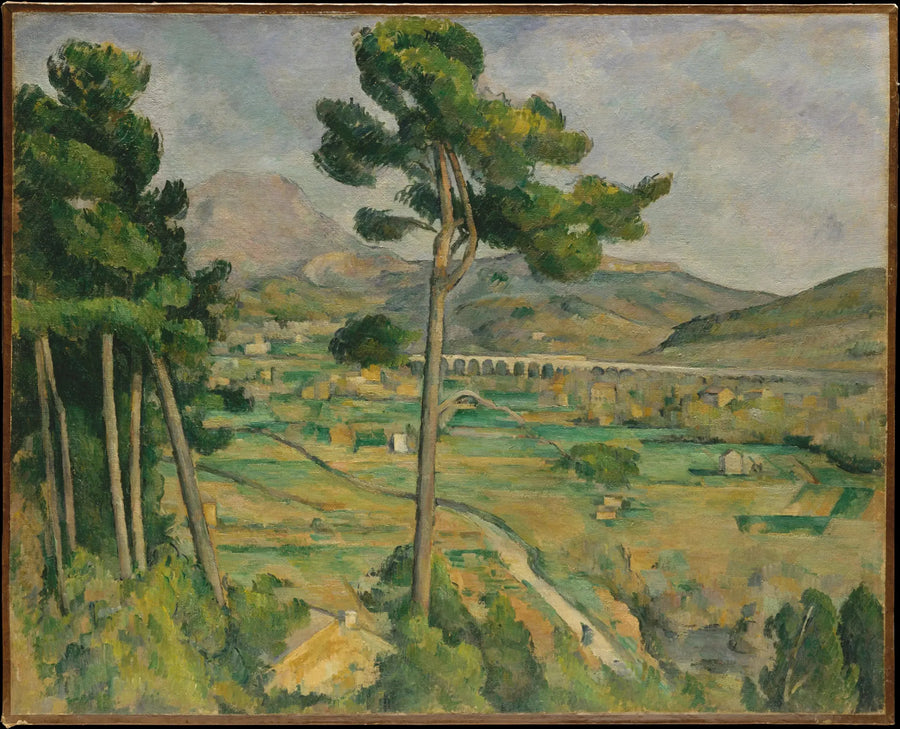 La Montagne Sainte-Victoire vue de Montbriand - Paul Cézanne
