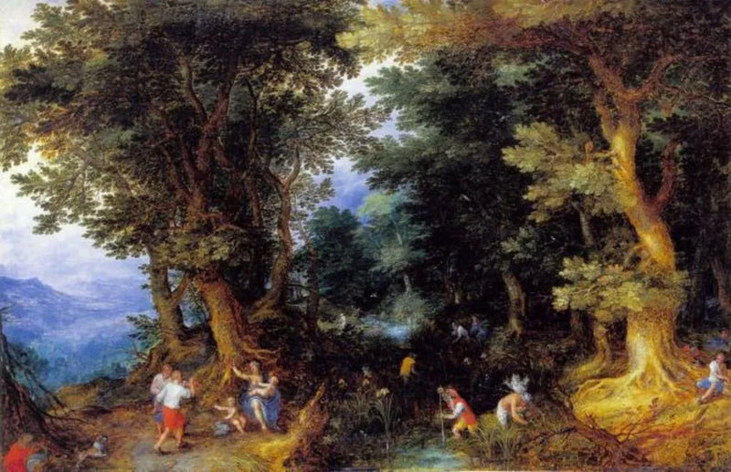 La moquerie de Latone - Jan Brueghel l'Ancien