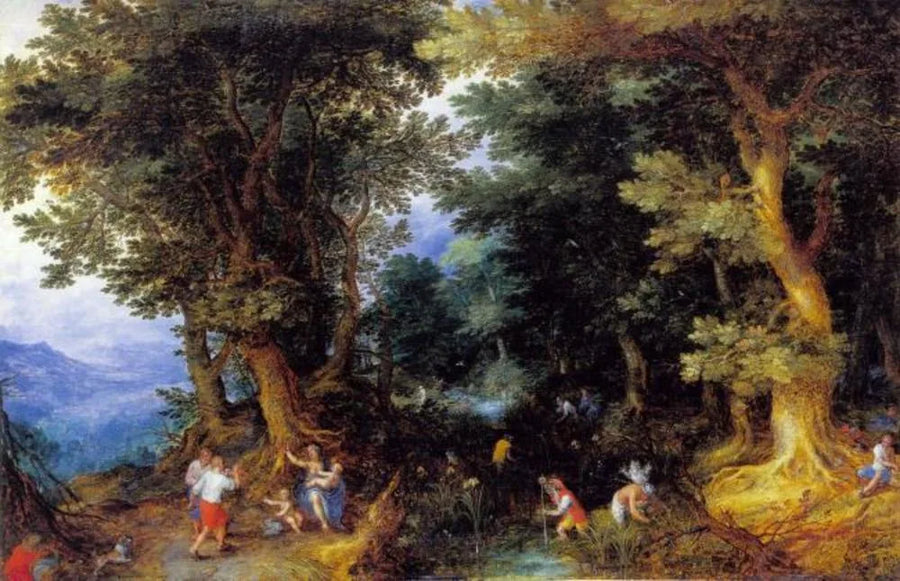 La moquerie de Latone - Jan Brueghel l'Ancien