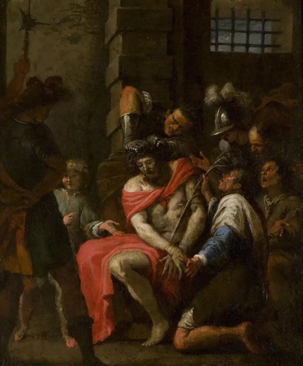 La moquerie du Christ - Antoine van Dyck image 1 reproduction de peinture à l’huile