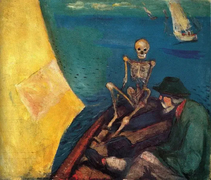 La Mort à la barre - Edvard Munch