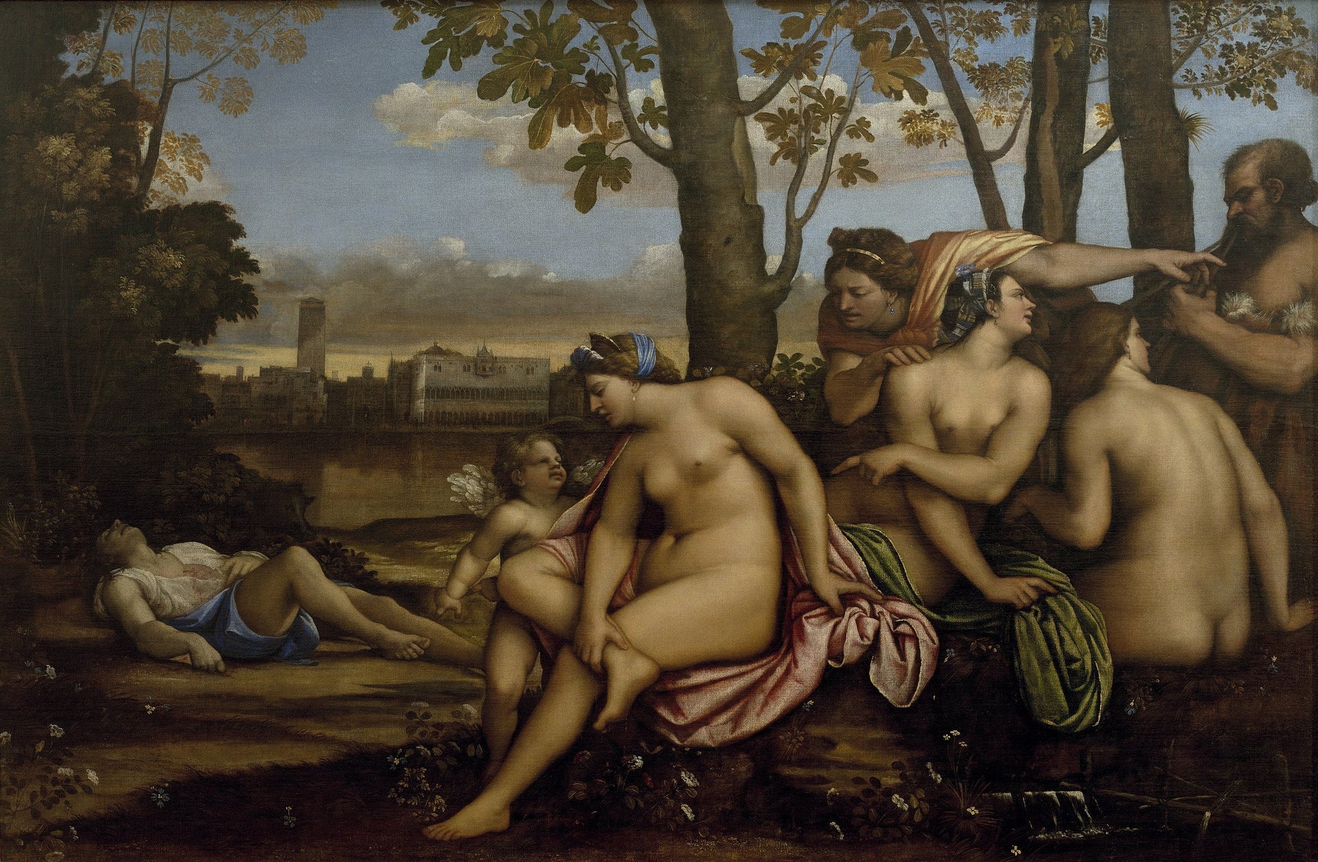 La Mort d'Adonis - Sebastiano del Piombo image 1 copie de tableau peinte à la main