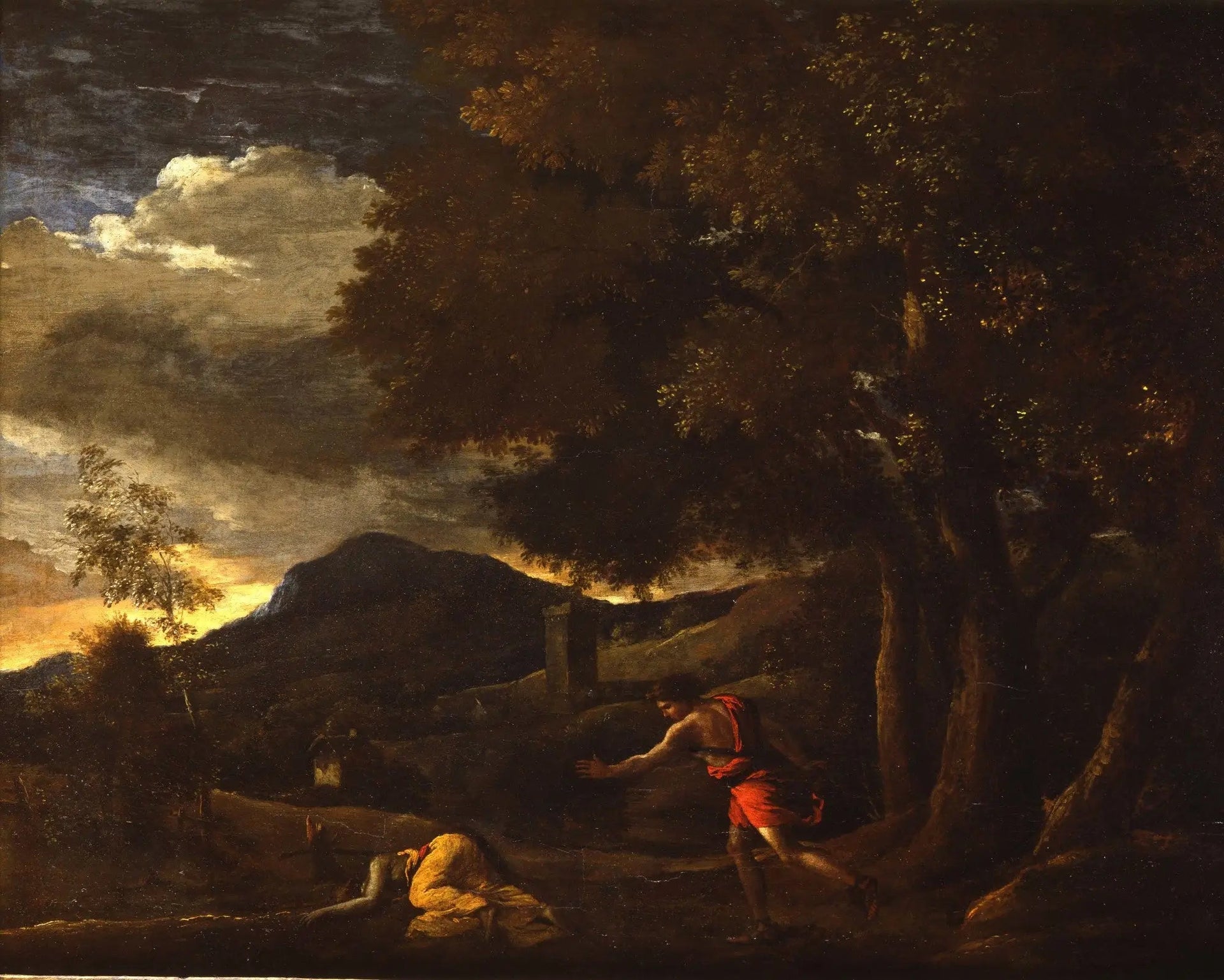 La Mort d'Eurydice - Nicolas Poussin image 1 reproduction d’œuvre d’art à l’huile