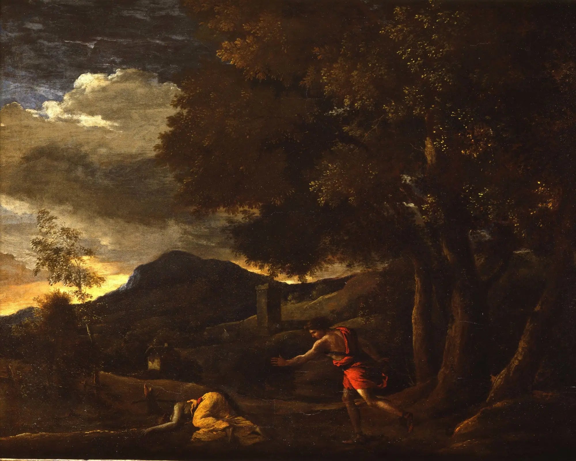 La Mort d'Eurydice - Nicolas Poussin image 1 reproduction d’œuvre d’art à l’huile