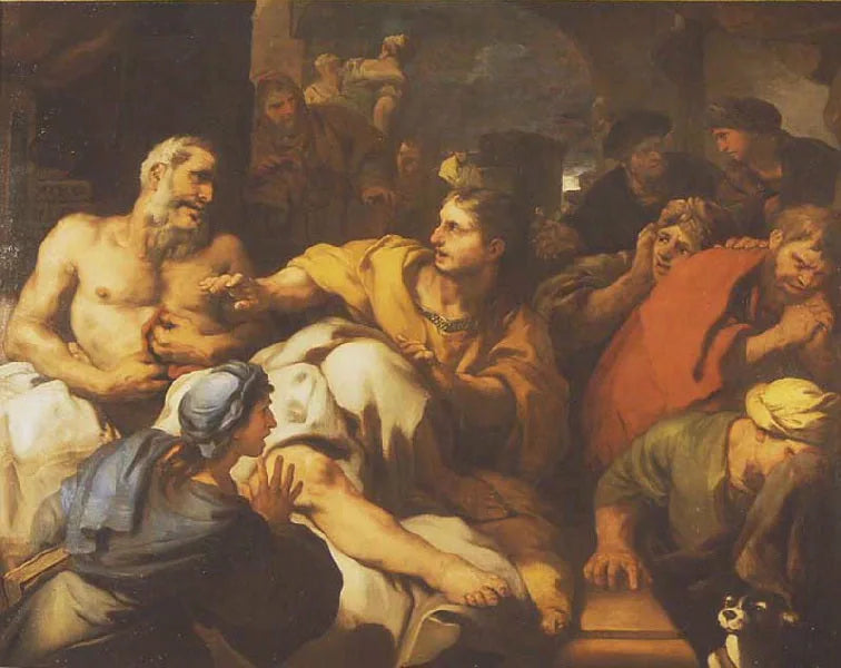 La Mort de Caton - Luca Giordano image 1 reproduction d’œuvre d’art à l’huile