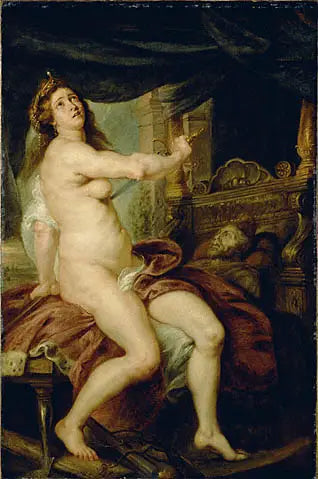 La Mort de Didon - Peter Paul Rubens