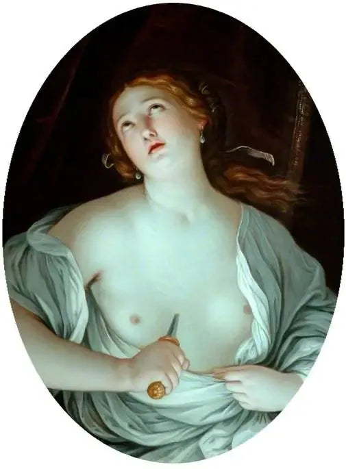 La mort de Lucrèce - Guido Reni image 1 tableau peint à l’huile sur toile