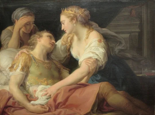La mort de Marc Antoine - Pompeo Batoni image 1 reproduction artisanale de tableau