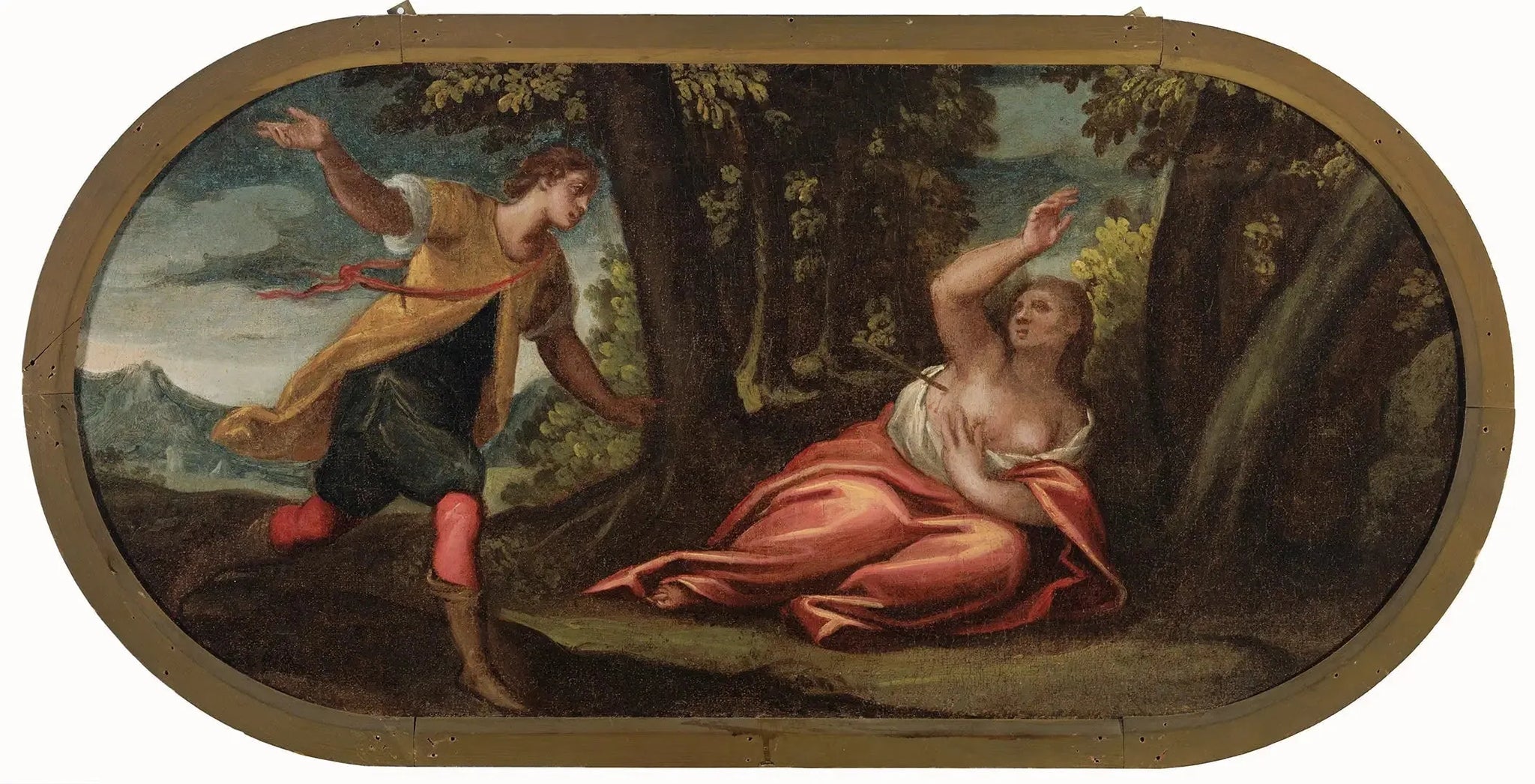 La mort de Procris - Paul Véronèse image 1 copie de tableau peinte à la main