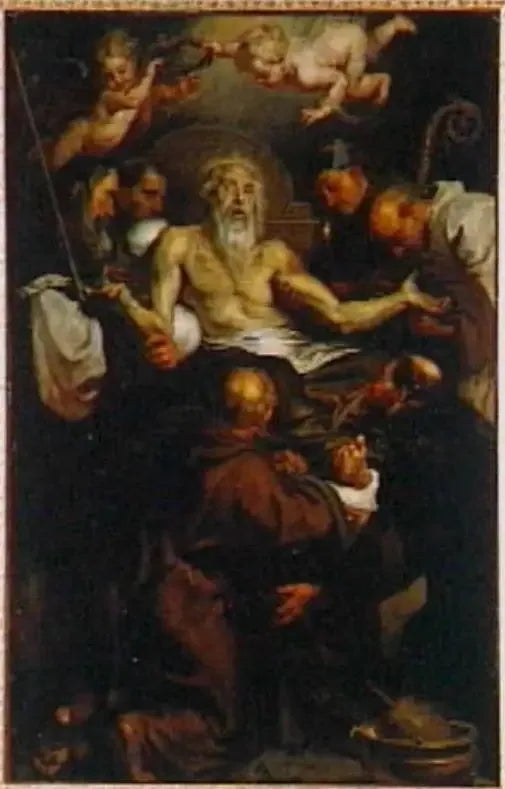 La mort de saint Antoine Abbé - Peter Paul Rubens image 1 reproduction artisanale de tableau