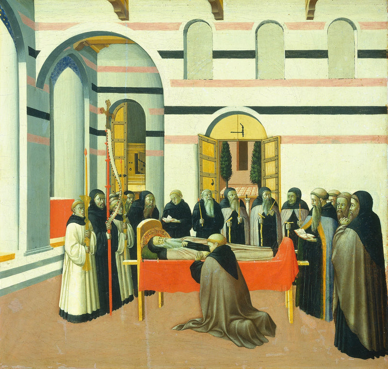 La mort de saint Antoine - Master of the Osservanza