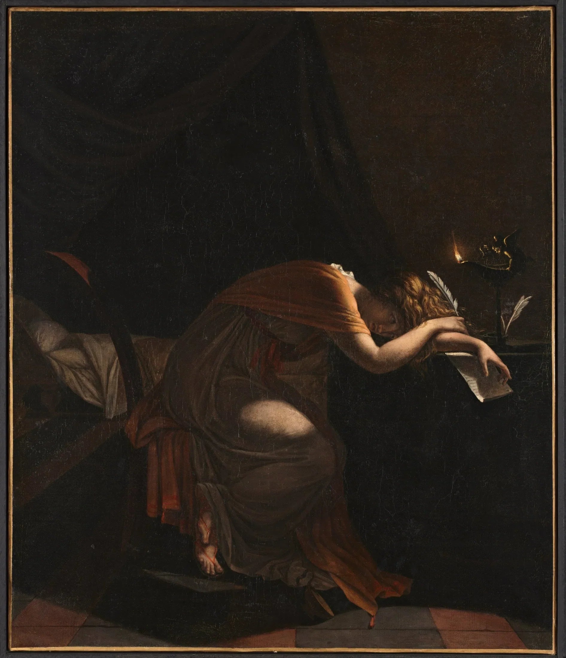 La mort de Sophonisba - Pierre-Narcisse Guérin image 1 tableau peint à l’huile sur toile
