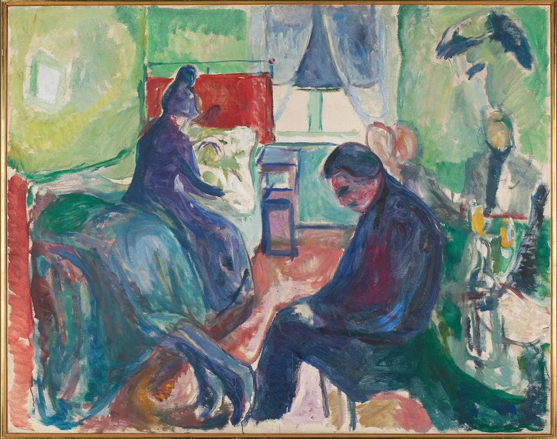 La Mort du Bohémien - Edvard Munch