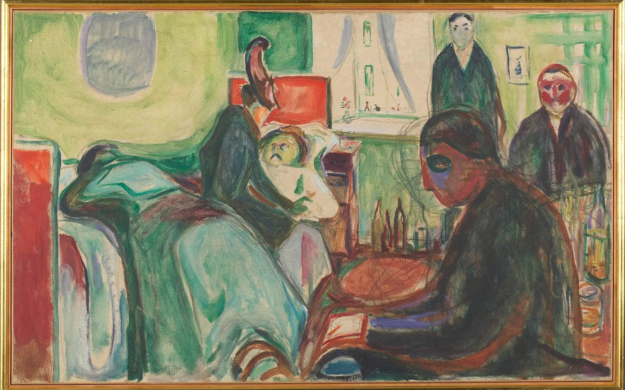 La Mort du Bohémien - Edvard Munch