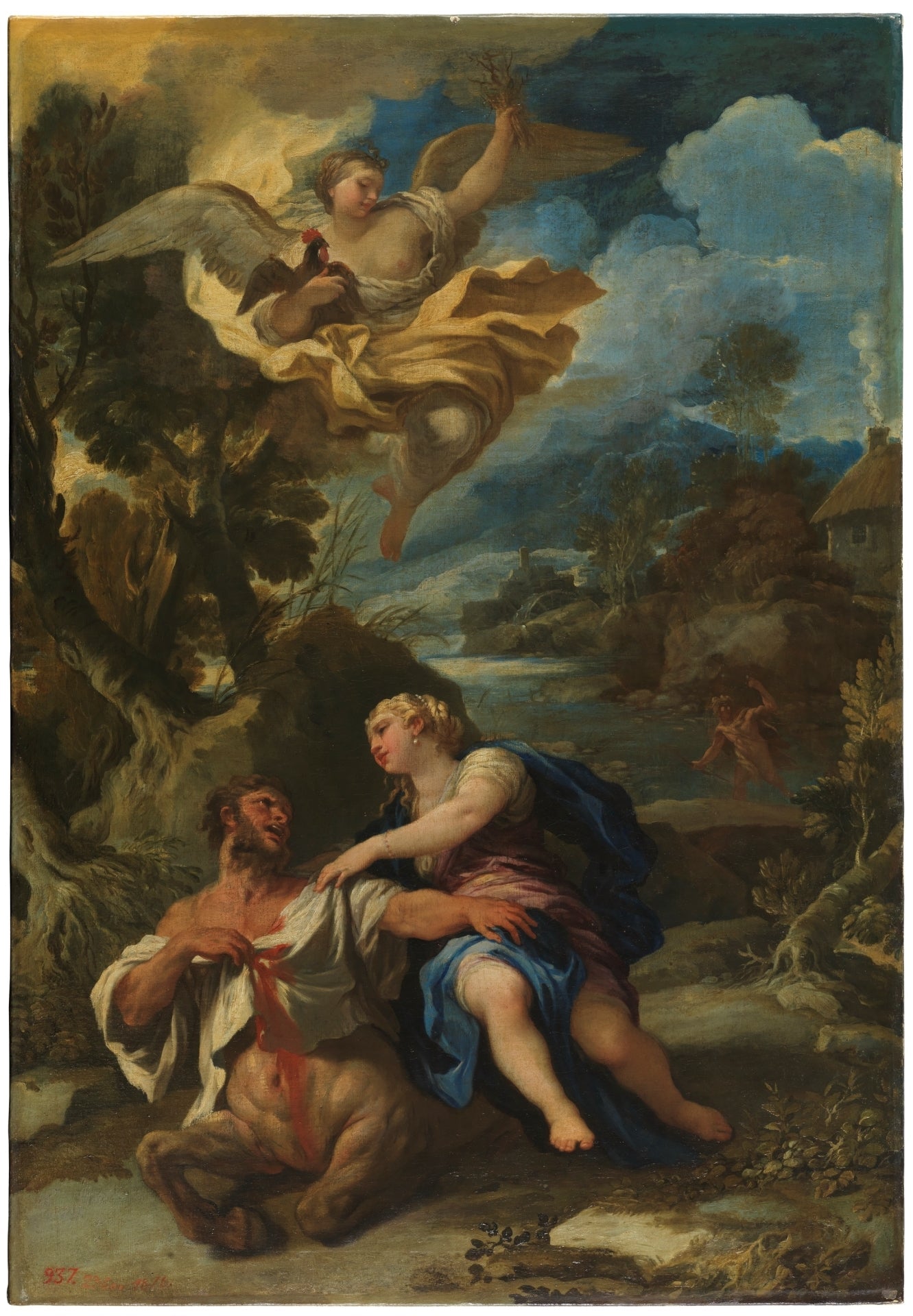 La mort du centaure Nessus - Luca Giordano image 1 reproduction réalisée par Alpha Reproduction