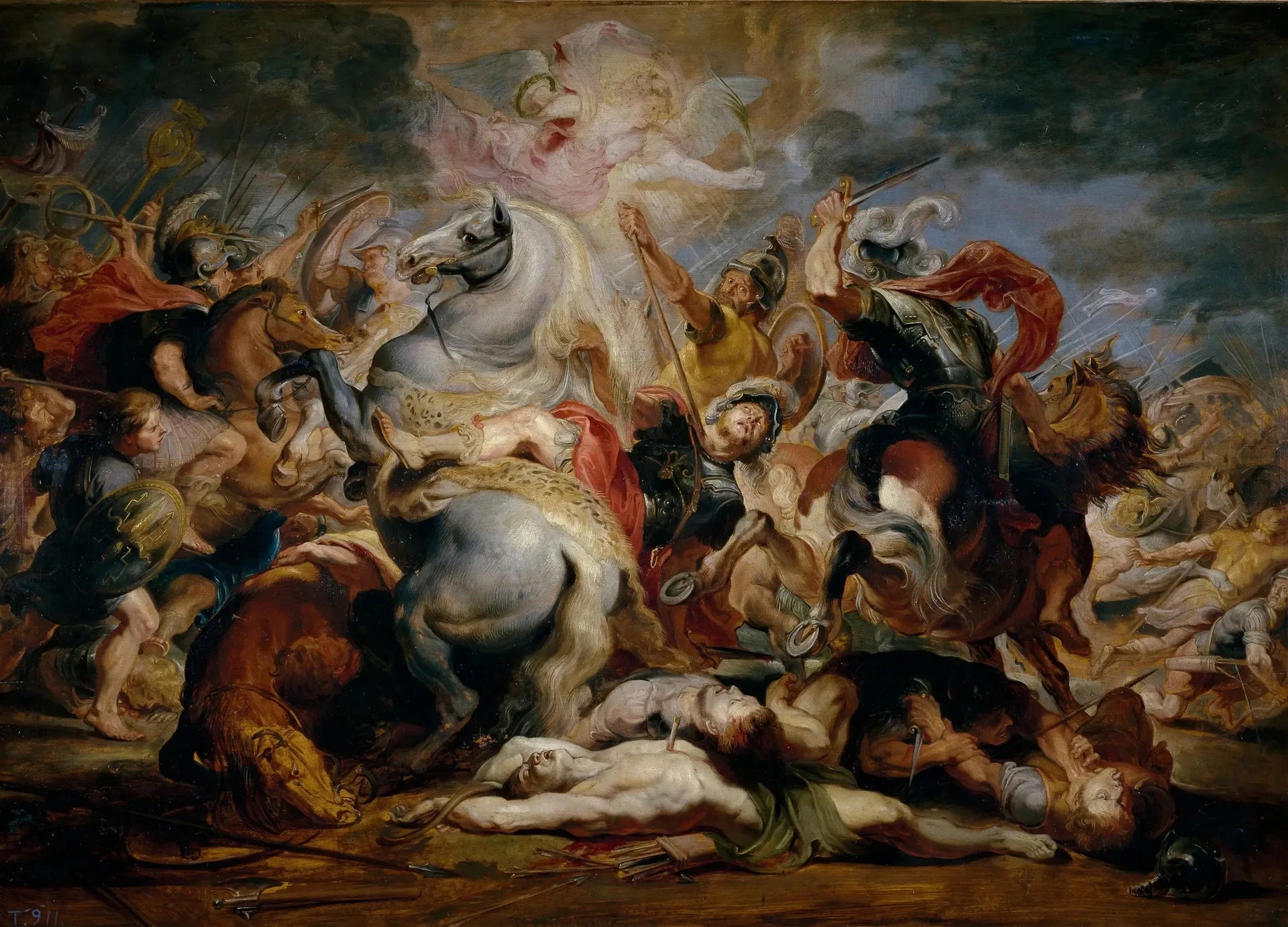 La mort du consul Decius - Peter Paul Rubens image 1 tableau peint à l’huile sur toile