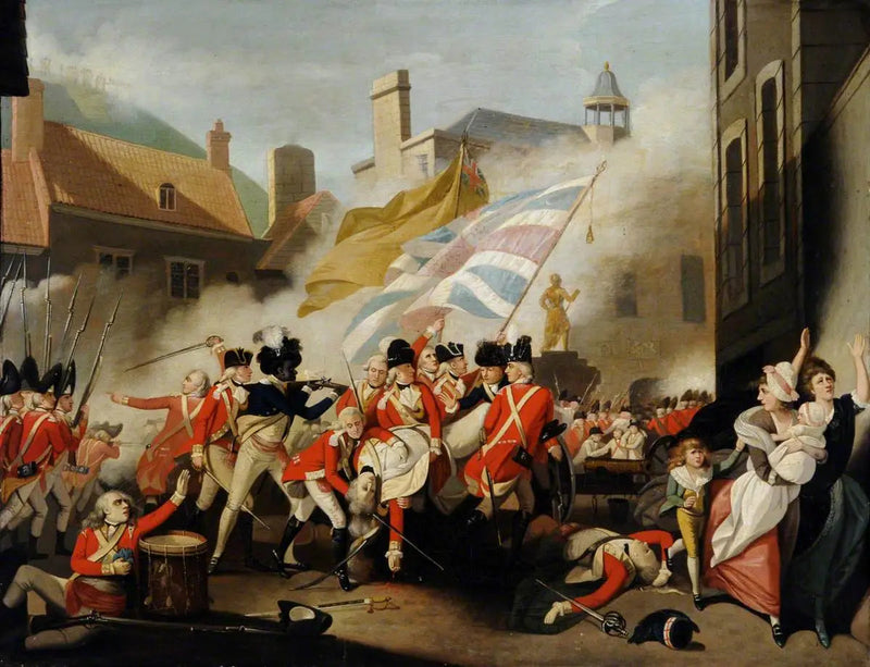 La mort du major Peirson, le 6 janvier 1781 - John Singleton Copley