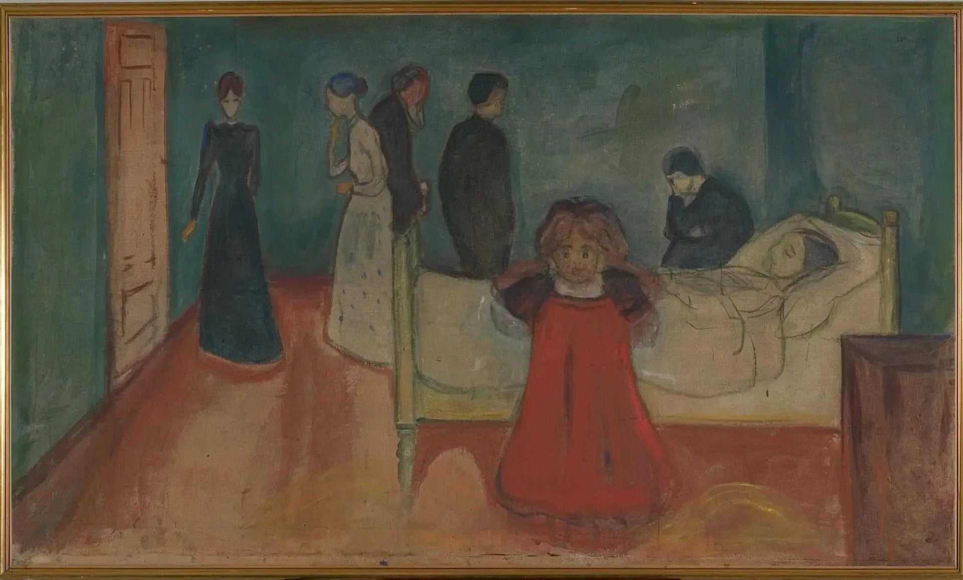 La Mort et l'Enfant - Edvard Munch image 1 tableau peint à l’huile sur toile