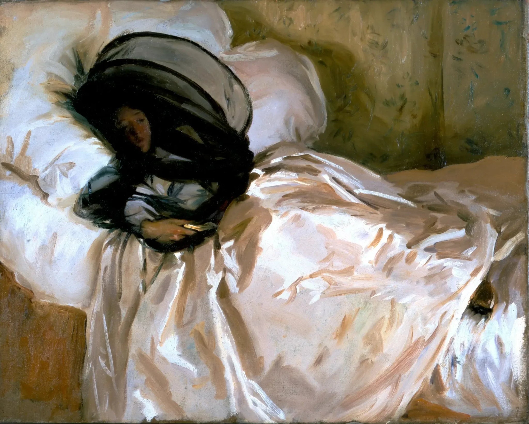 La moustiquaire - John Singer Sargent image 1 reproduction réalisée par Alpha Reproduction