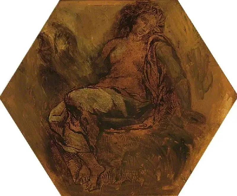 La Muse d'Orphée - Eugène Delacroix