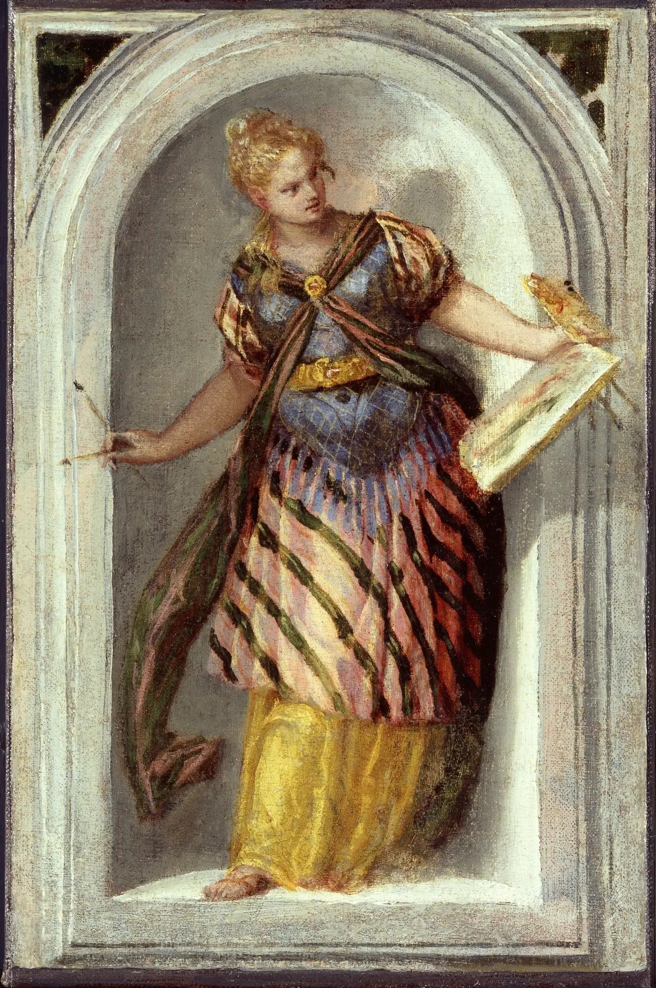 La Muse de la Peinture - Paul Véronèse image 1 reproduction d’œuvre d’art à l’huile