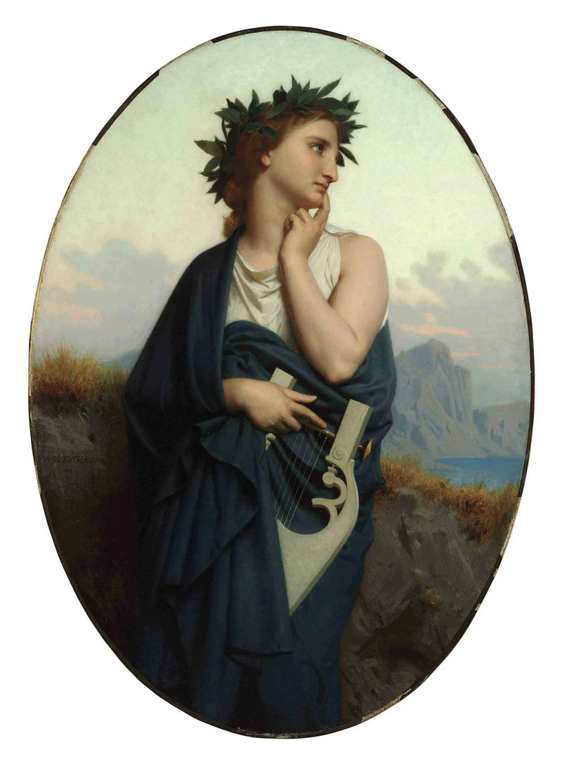 La Muse (Philomèle) - Bouguereau