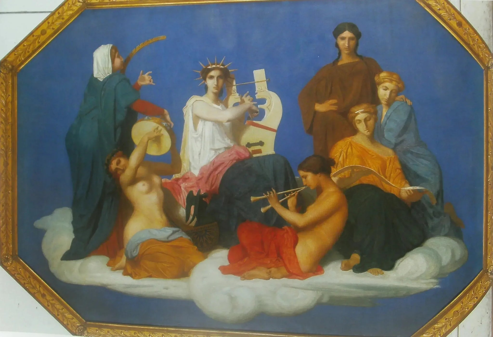 La Musique - Bouguereau image 1 reproduction de peinture à l’huile