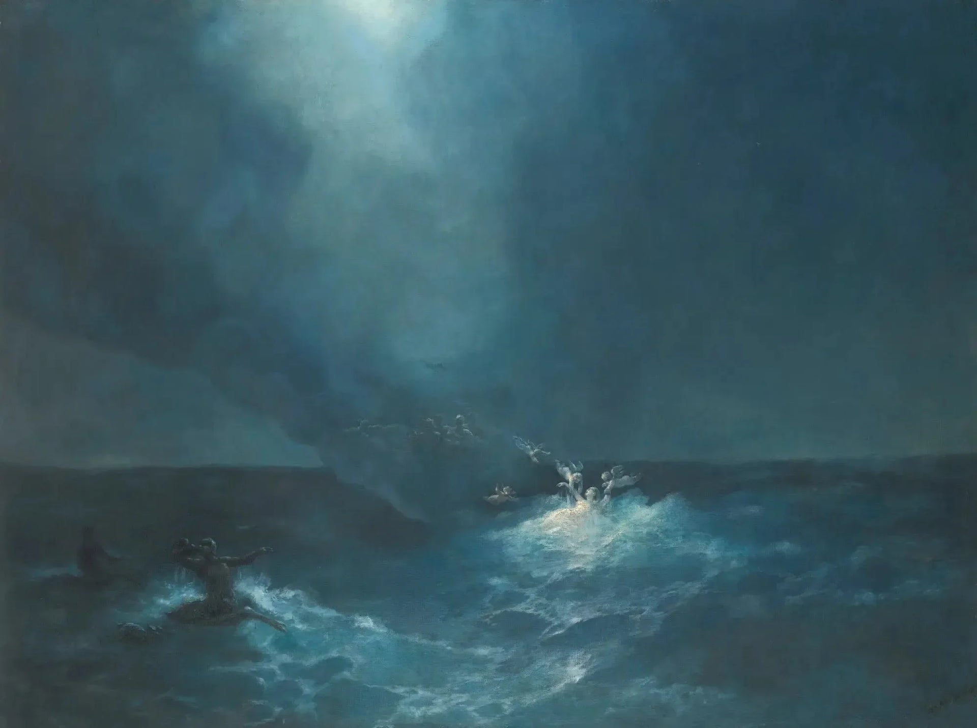 La naissance d'Aphrodite - Ivan Aïvazovski image 1 reproduction réalisée par Alpha Reproduction