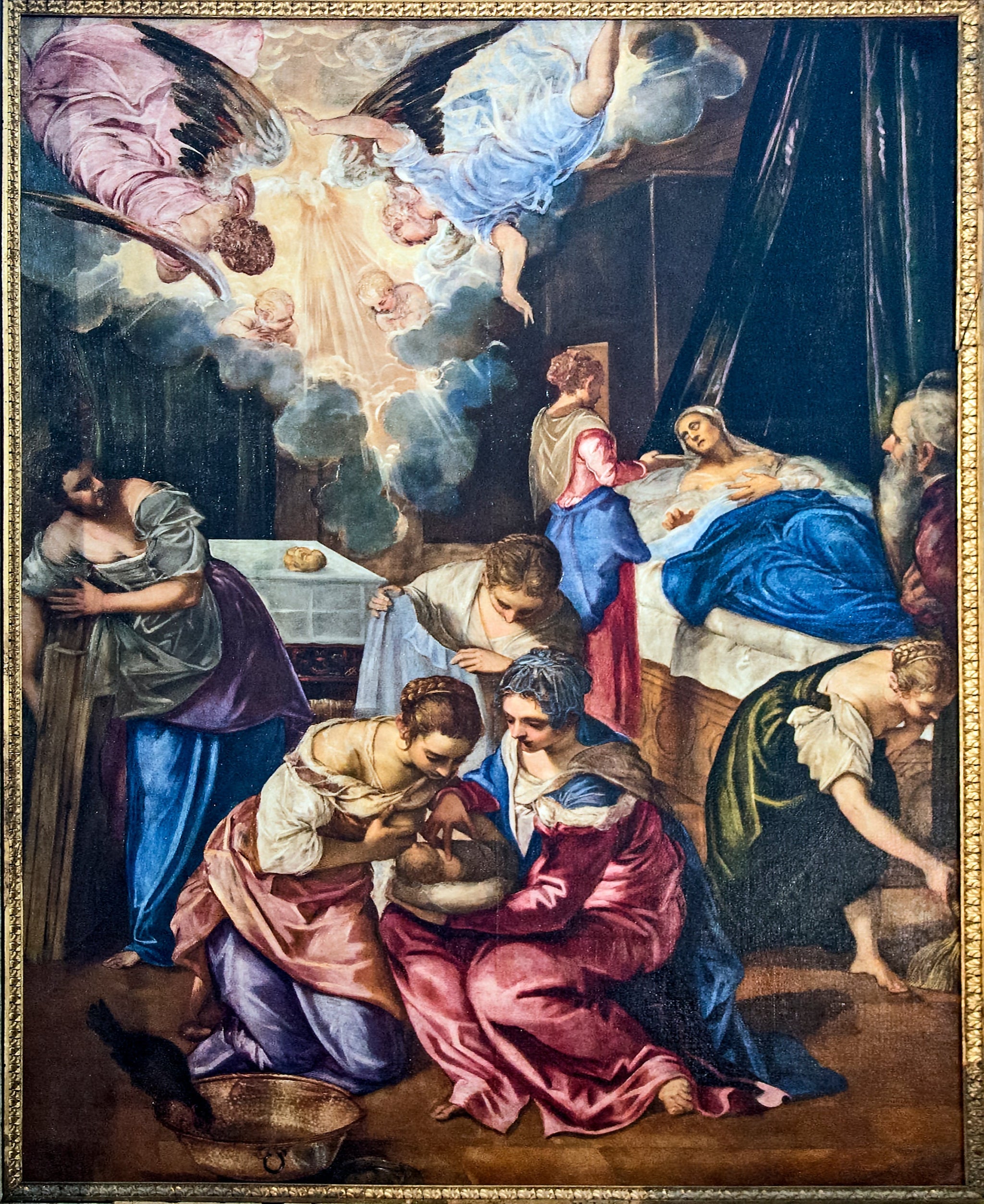 La naissance de saint Jean Baptiste - Jacopo Tintoretto image 1 reproduction réalisée par Alpha Reproduction