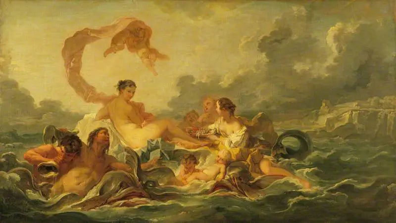La naissance de Vénus - François Boucher image 1 copie peinte à la main à l’huile