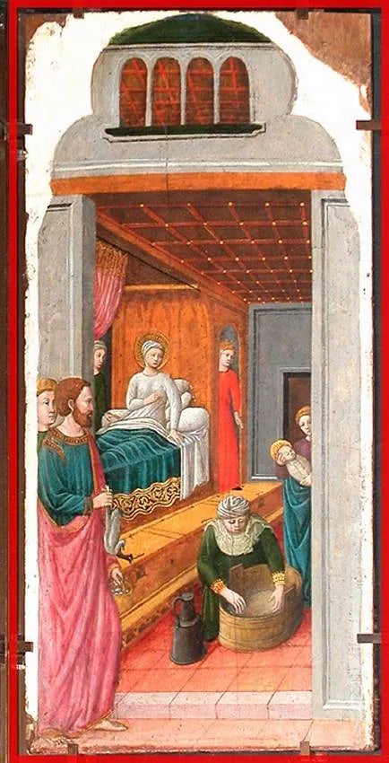 La Naissance de la Vierge - Giovanni Francesco da Rimini