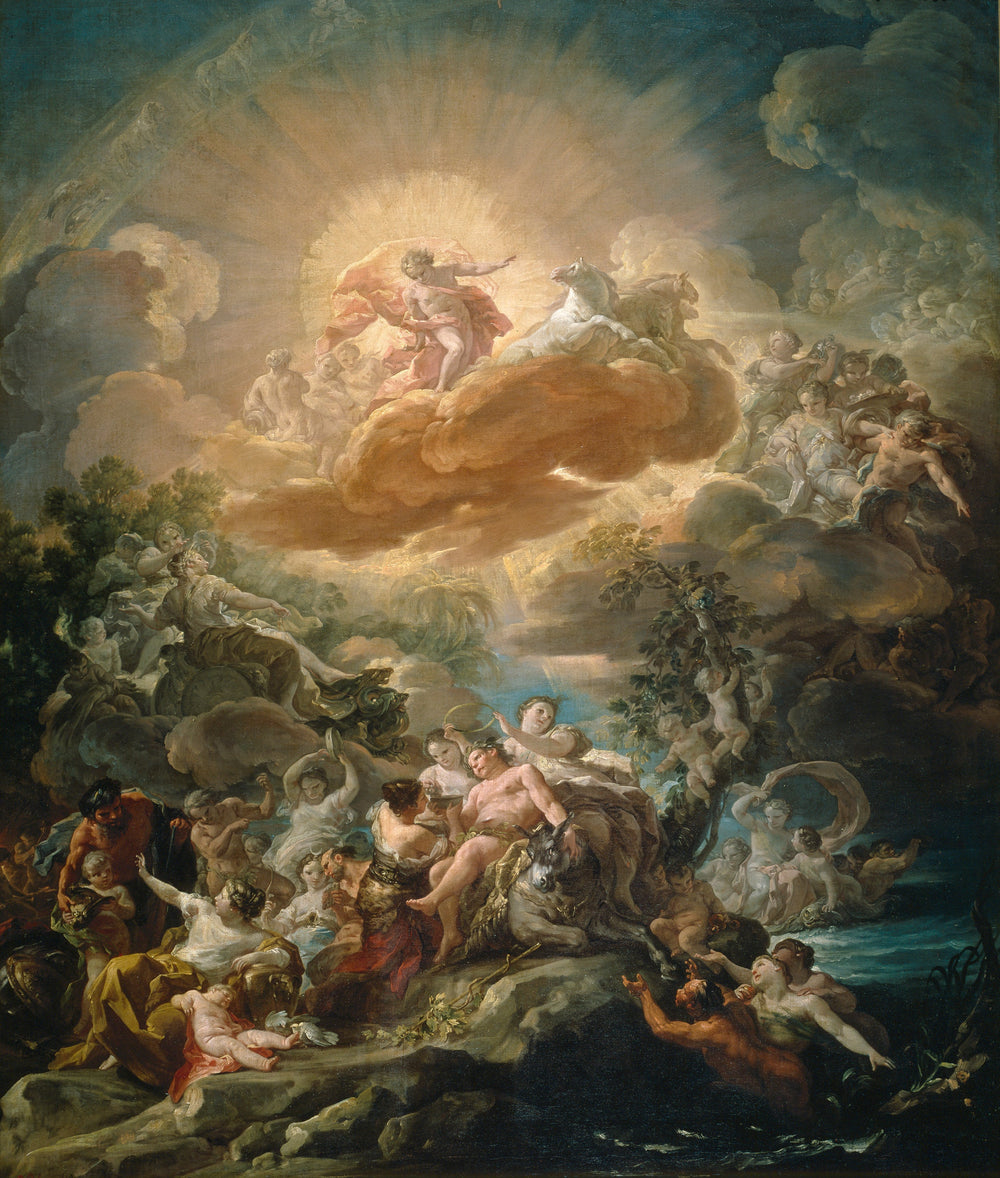 La Naissance du Soleil et le Triomphe de Bacchus - Corrado Giaquinto - Alpha Reproduction