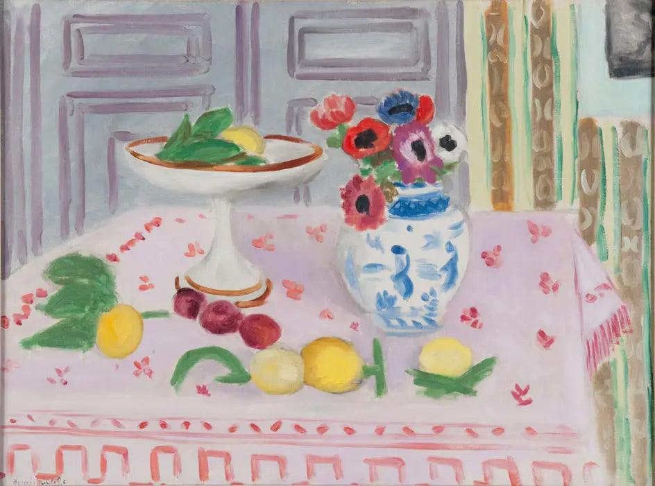 La Nappe rose - Henri Matisse image 1 reproduction artisanale de tableau