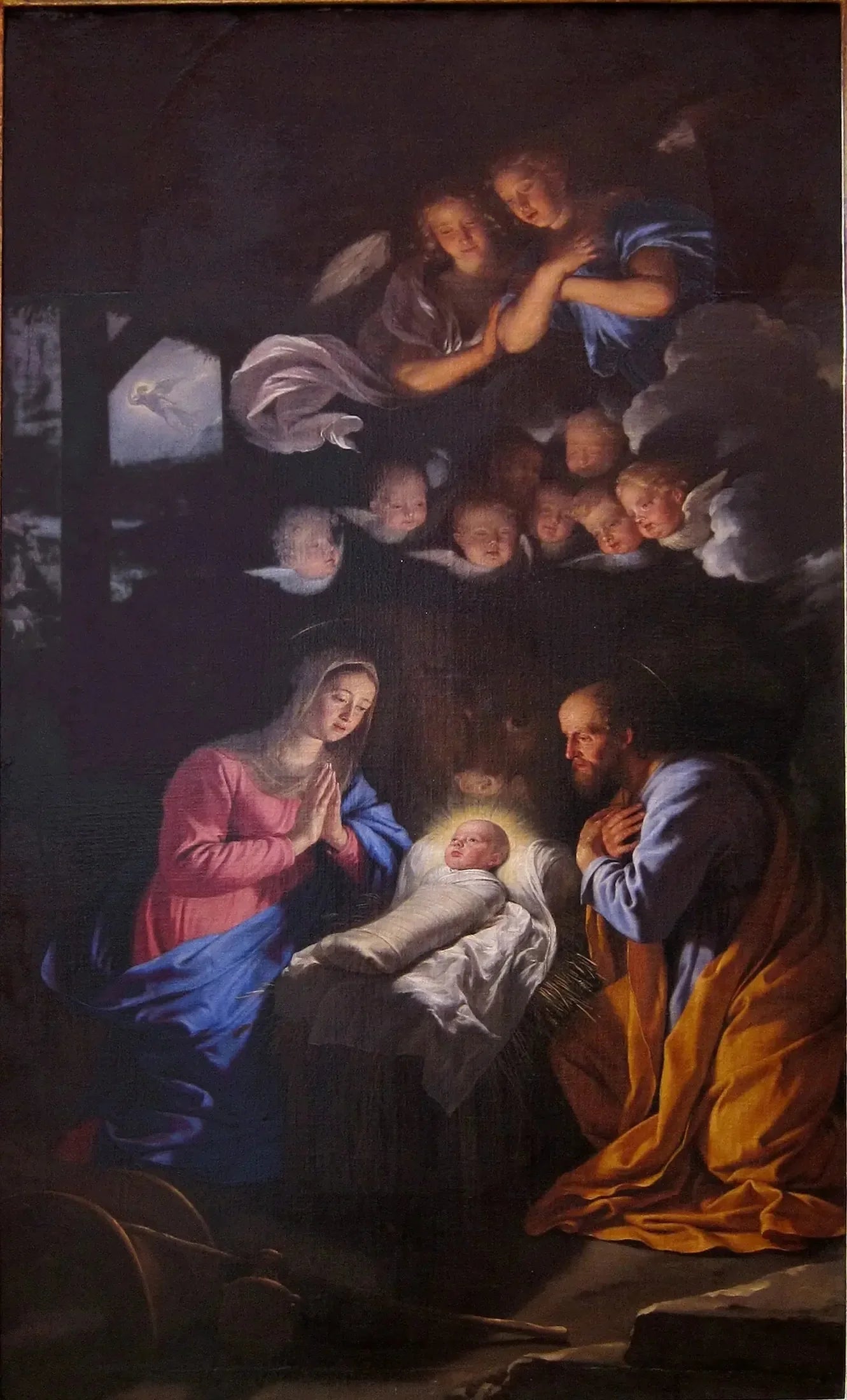 La Nativité - Philippe de Champaigne image 1 tableau peint à l’huile sur toile