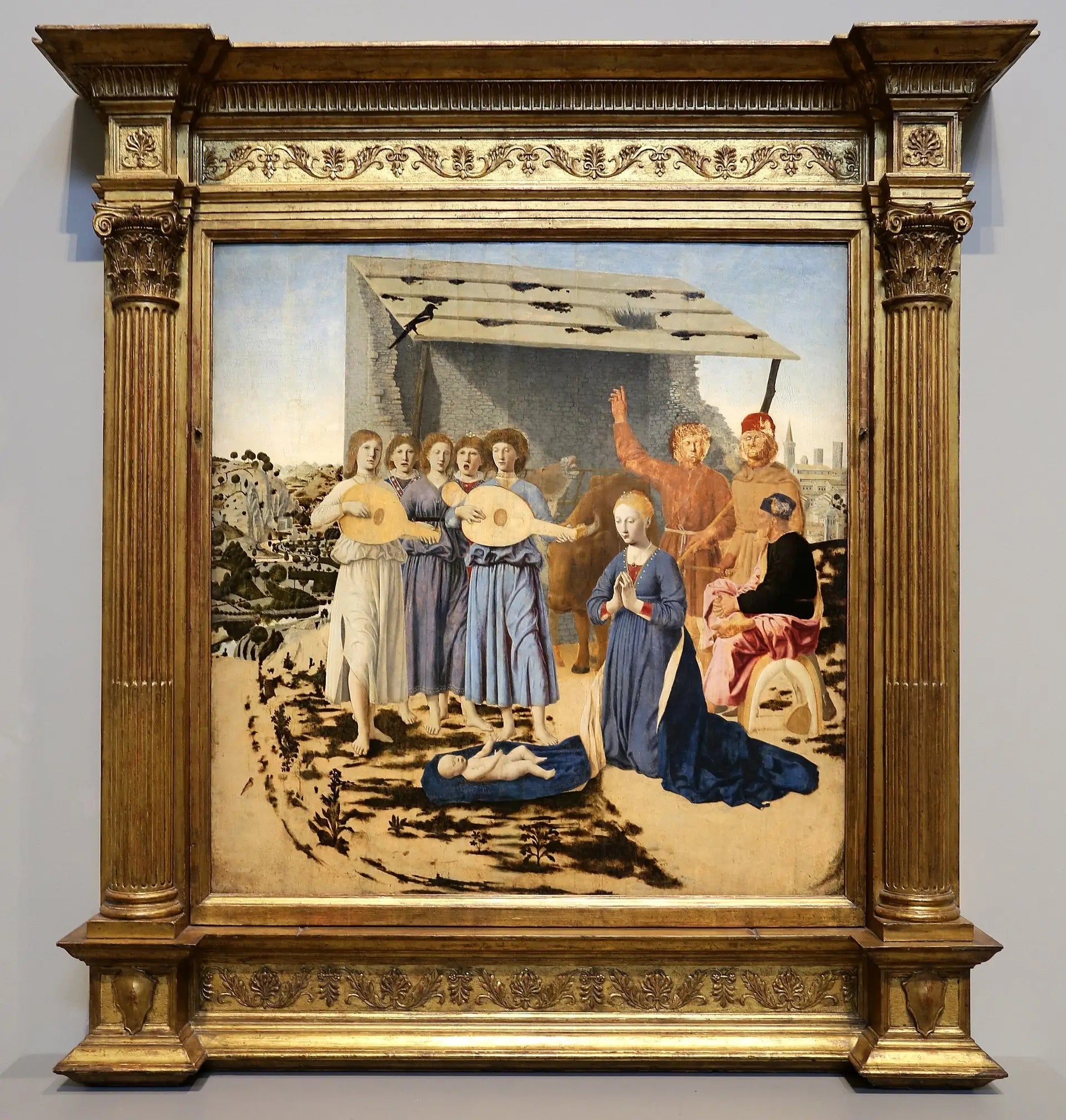 La Nativité - Piero della Francesca image 2 tableau peint à l’huile sur toile