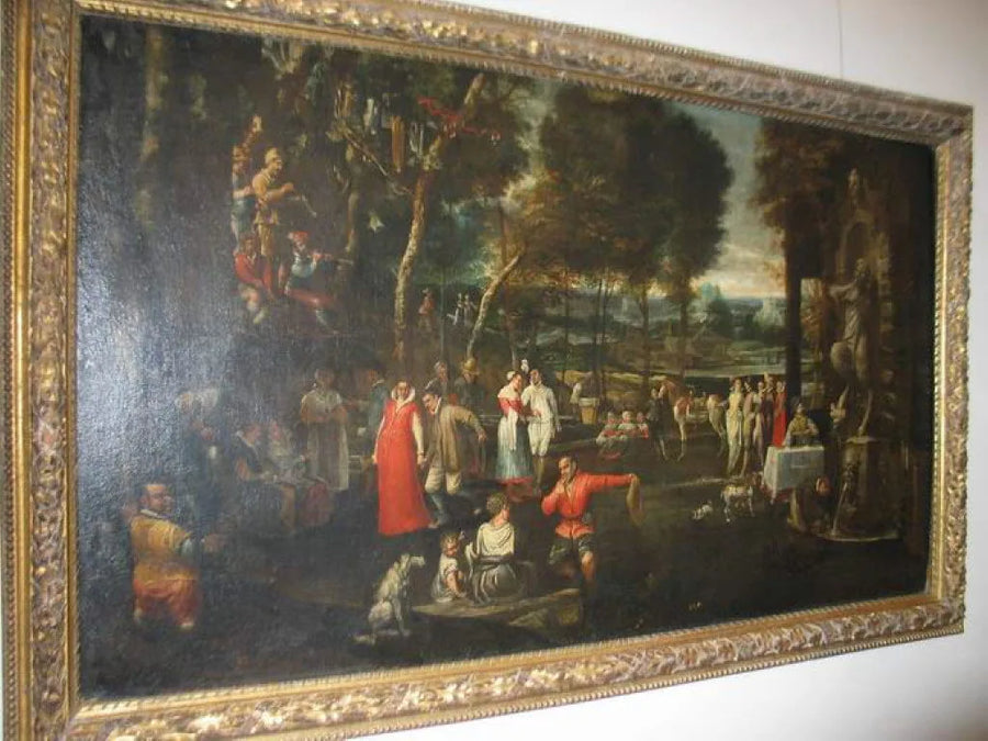 La noce de village - Annibale Carracci