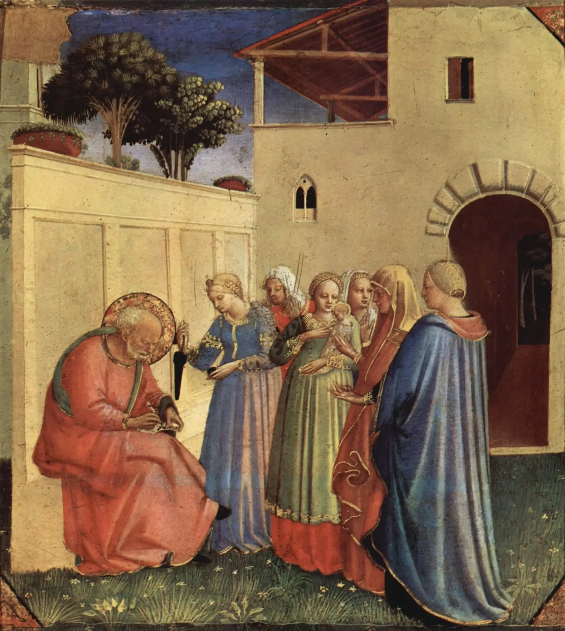 La nomination de saint Jean-Baptiste - Fra Angelico image 1 reproduction d’œuvre d’art à l’huile