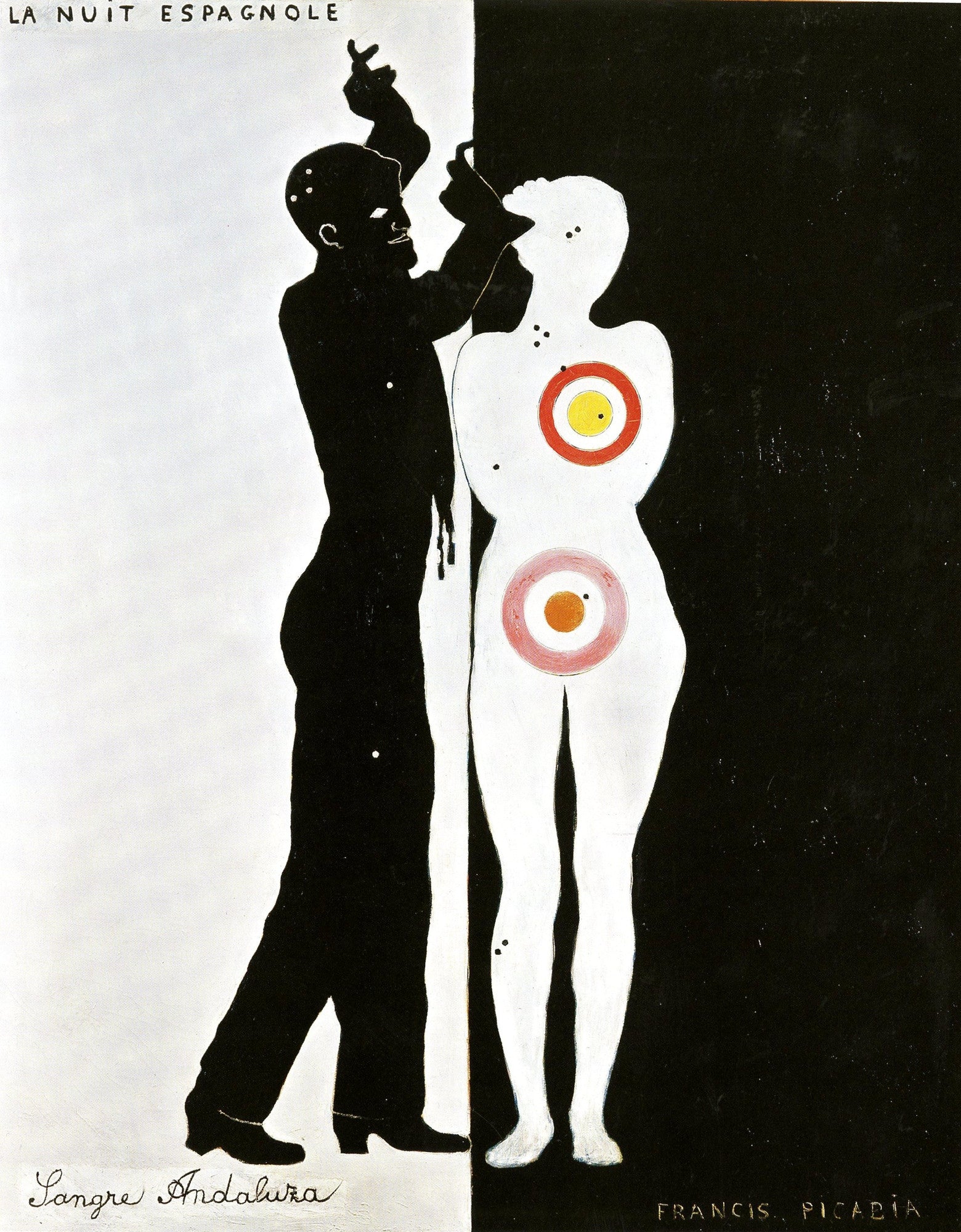 La nuit espagnole - Francis Picabia image 1 reproduction artisanale de tableau