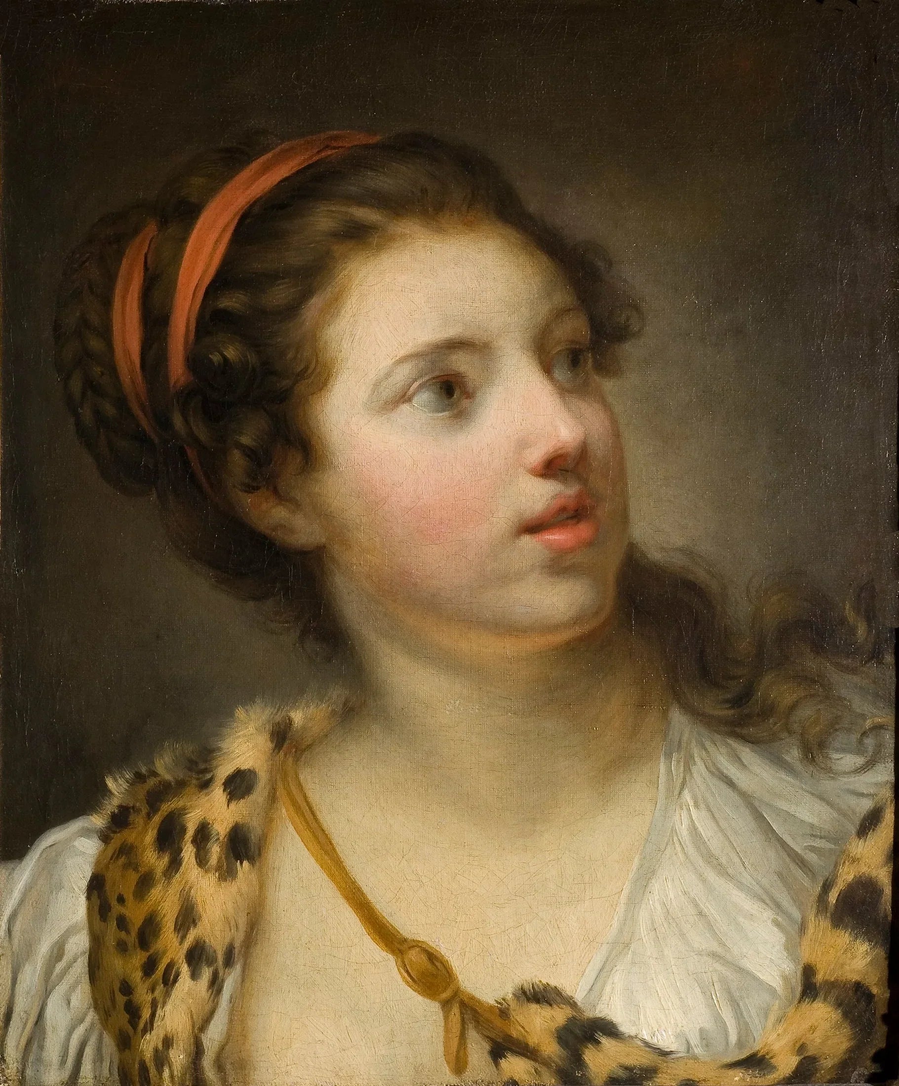 La nymphe Callisto - Jean-Baptiste Greuze image 1 copie peinte à la main à l’huile