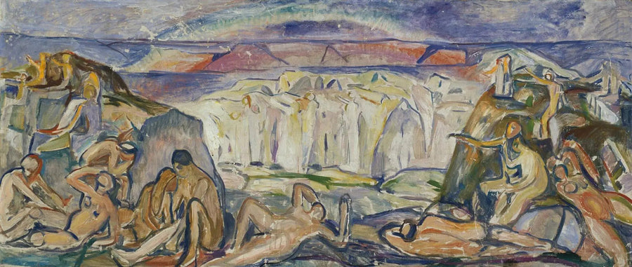 La Paix et l'Arc-en-ciel - Edvard Munch