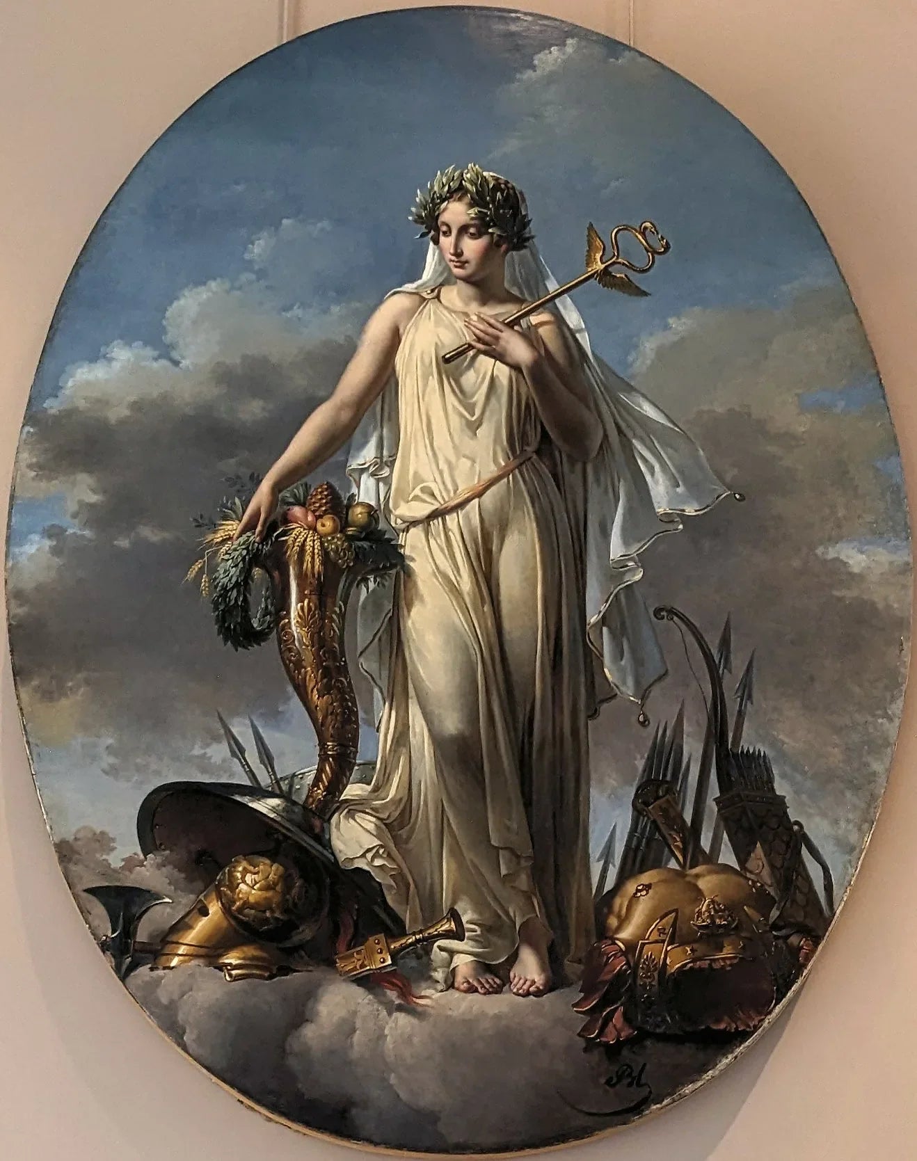 La Paix - Merry-Joseph Blondel image 1 reproduction artisanale de tableau