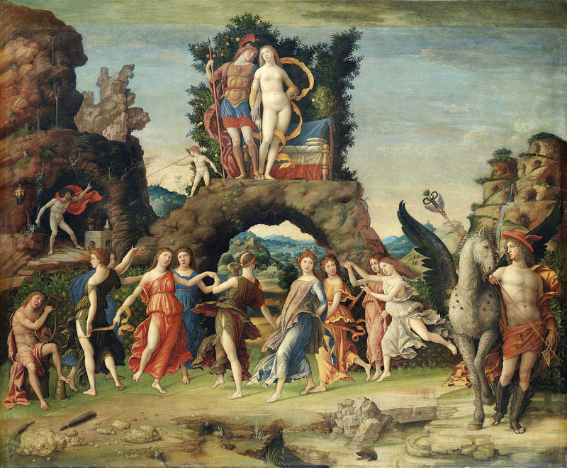 Mars et Vénus / Le Parnasse - Andrea Mantegna
