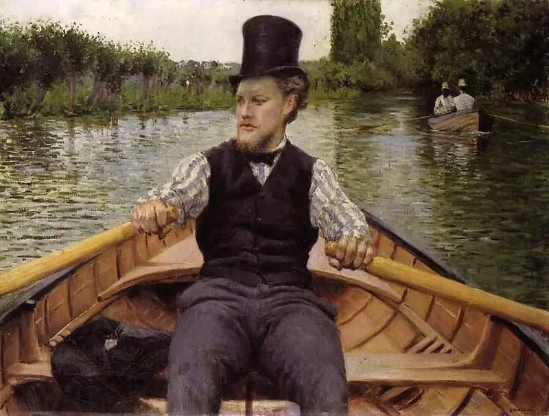 La Partie de bateau - Gustave Caillebotte