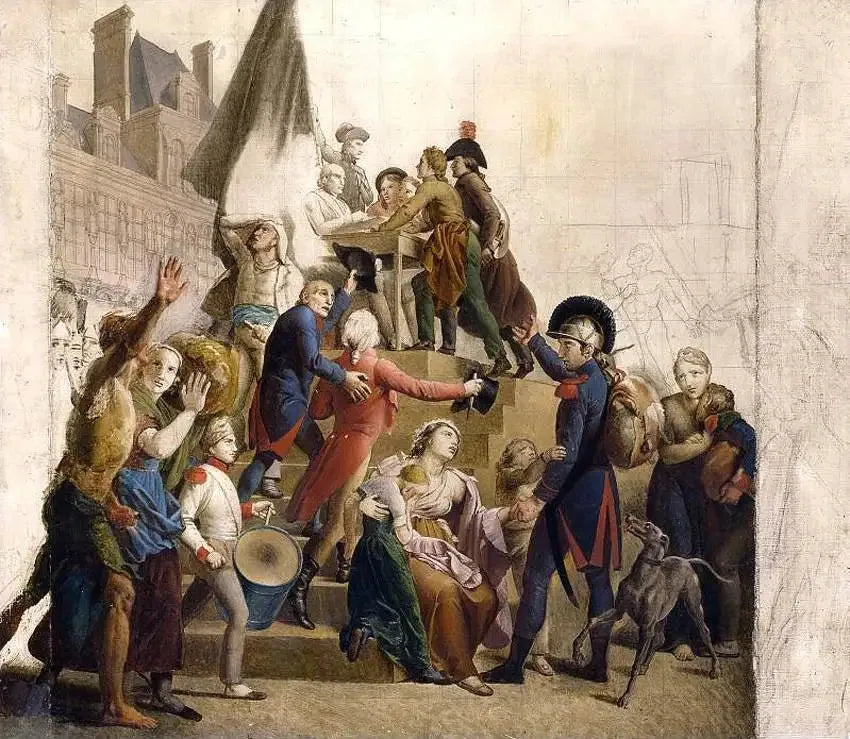 La Patrie en Danger - François Gérard image 2 reproduction d’œuvre d’art à l’huile