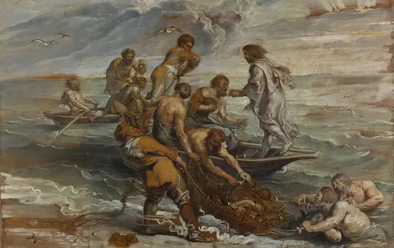 La pêche miraculeuse - Peter Paul Rubens