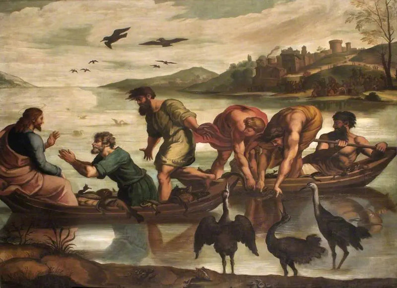 La pêche miraculeuse - Raphaël Sanzio