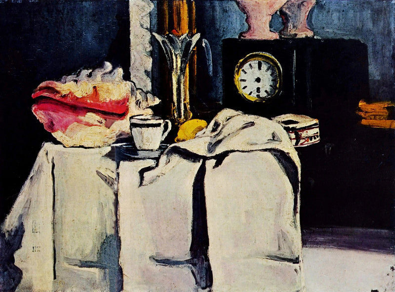 La Pendule noire - Paul Cézanne