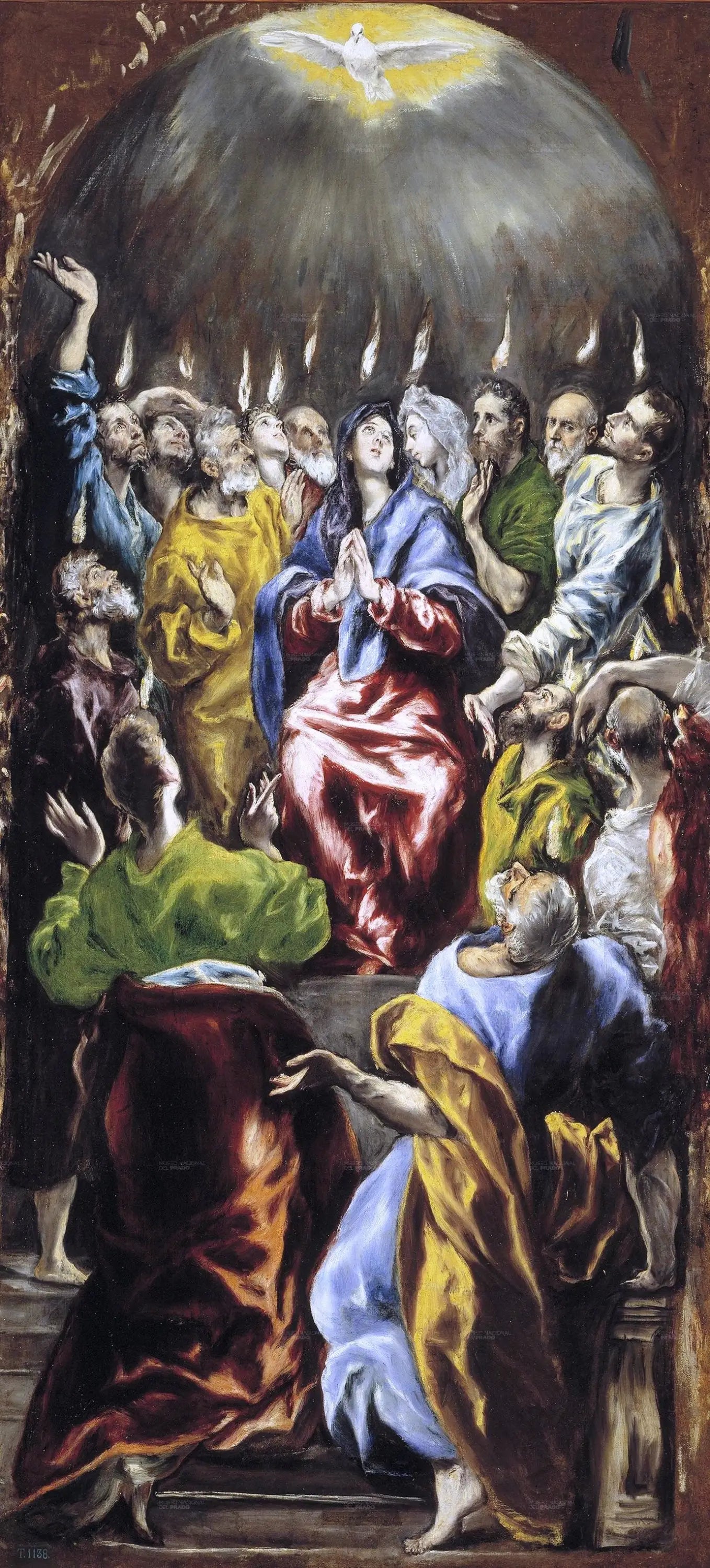 La Pentecôte - El Greco image 1 reproduction d’œuvre d’art à l’huile