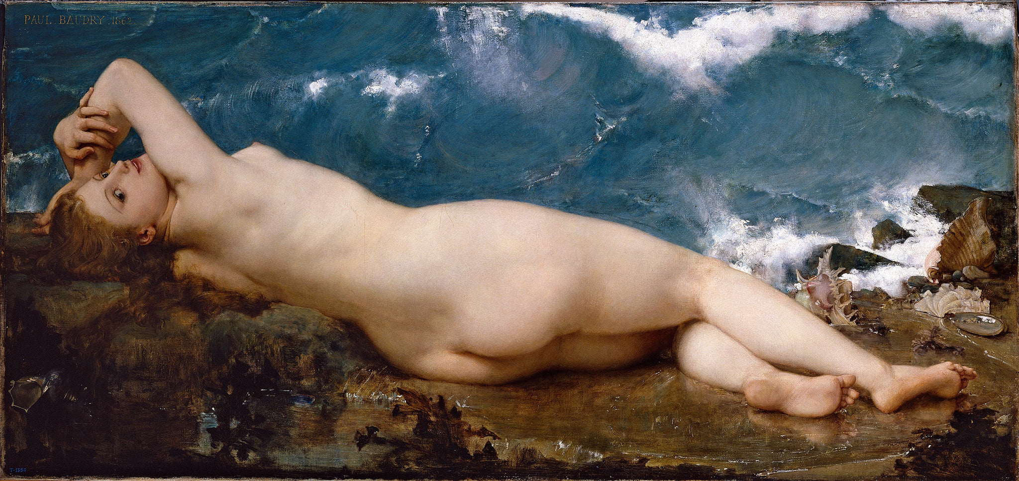 La Perle et la Vague - Paul Baudry image 1 copie de tableau peinte à la main